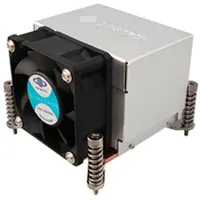 Inter-Tech K666 - Prozessor - Kühler - 6 cm - 38,7 dB - Intel Core i3: i3-530 & i3-540 - Core i5: i5-650 - i5-650 - i5-660 - i5-661 i5-670 & I5-750, Xeon 3400... - Schwarz - Silber