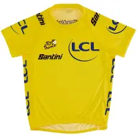 Santini Tour De France Gpm Leader Kurzarm-radtrikot