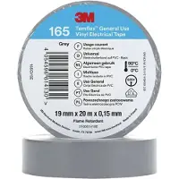 3M Temflex Vinyl-Isolierband 165, 19 mm x 20 m