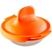 Lékué Eierpochierer Küchenhelfer Kochzubehör orange 93 x 11 x 75 cm Set für zwei Eier