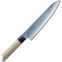 Tojiro Sippu 63 Lagen Damast, Kochmesser 24 cm
