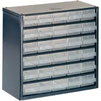 Raaco 630-00 Small parts container (W x H x D) 306 x 283 x 150 mm No. of compartments: 30 Content 1 pc(s)