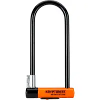 Kryptonite EVOLUTION LS, Herkömmliches Vorhängeschloss, Tastensperre, Schwarz, Orange, Stahl, U-förmig, 10,2 cm