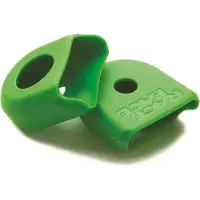 Race Face Crank Boot Schutz – 2 Stück für Kurbeln grün A10066GRN