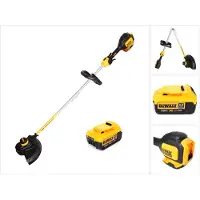 DeWalt DCM 561 PBS 18 V Brushless Li-Ion Akku Rasentrimmer mit geteilter Welle + 1x DCB 182 18V - 4 Ah Li-Ion Akku - ohne Ladegerät