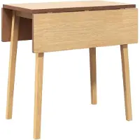 vidaXL Esstisch Natur Massivholz Gummibaumholz