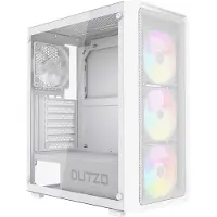 Dutzo C321 Mesh TG ARGB - Gehäuse - Miditower - Weiß