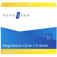 MensSana Magnesium-Citrat+D direkt Sticks