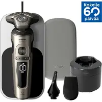 Philips Shaver S9000 Prestige - Elektrischer Nass- und Trockenrasierer mit SkinIQ - SP9883/36