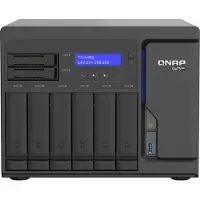 Qnap TS-h886 - NAS-Server - 8 Schächte - SATA 6Gb/s - RAID RAID 0, 1, 5, 6, 10, 50, JBOD, 60, RAID TP, TM - RAM 8 GB - 2.5 Gigabit Ethernet - iSCSI Support