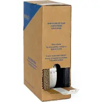 Brady BM-25x75-7643-WT, Heatex Schilder, Weiss, matt, 25.00 x 75.00 mm, nicht klebend, Grossrolle (2