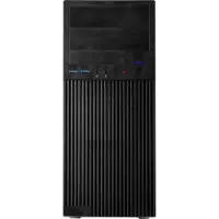 Inter-Tech IT-2815 Linear, Midi Tower, PC, Schwarz, ATX, micro ATX, Mini-ITX, Heimbüro, 13 cm