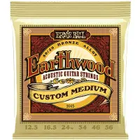 Ernie Ball Earthwood 2005 Akustikgitarre Saiten Satz Licht 12.5 - 56