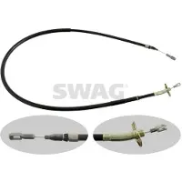 SWAG Seilzug, Feststellbremse [Hersteller-Nr. 10909500] für Mercedes-Benz