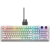 Alienware Tri-Mode AW920K, Volle Größe (100%), Verkabelt & Kabellos, USB + RF Wireless + Bluetooth, Mechanischer Switch, RGB-LED, Weiß