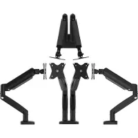 J5CREATE Ergonomic Dual Monitor Monitorständer