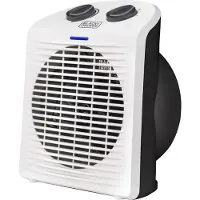 Black & Decker BXSH2000E, Elektrischer Raumheizlüfter, Drinnen, Schwarz, Weiß, 2000 W, 1000 W, 2000 W