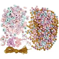 Creativ Company Mix - Jewellery - Pastel Colours (977548)