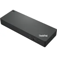 Lenovo ThinkPad Universal Thunderbolt 4, Kabelgebunden, Thunderbolt 4, 3,5 mm, Schwarz, cULus, FCC, ICES, NOM, Gleichstrom