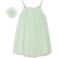 COCCODRILLO Elegantes Kleid WC5128302EJG Grün Regular Fit