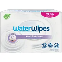 WaterWipes Soothing Clean sanfte Feuchttücher für Kleinkinder 12x60 St.