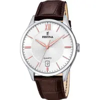 Festina Armbanduhr Date ACERO CLASICO White - Rose-gold