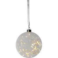 Star Micronics Glow Glaskugel LED Ø15 cm Transparent