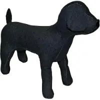 Croci paspop hond zwart
