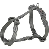 Trixie Premium H-Geschirr - grafit - 42–60 cm/15 mm