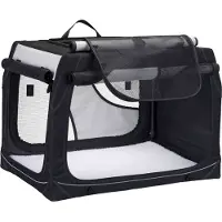 Trixie Hundebox faltbar Friends on Tour Mobile Kennel Vario - B 99 x T 71/61 x H 65 cm (Größe L)