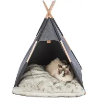 Trixie Tipi Versteck Bett für Hund und Katze geschlossen
