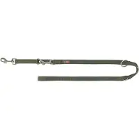 Trixie Hondenriem Premium Verstelbaar Olijfgroen - 200X1 Cm