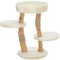 Trixie 44714, Katzenkratzbett, Freistehend, Cremefarben, Holz, Holz, Sisal, Handwäsche