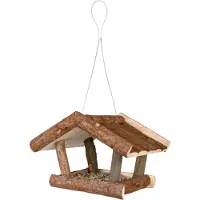 Trixie Futterhaus 32 x 23 x 20 Centimeter natur