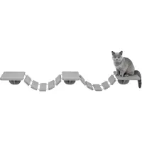 Trixie Katzen Klettern Leiter Hoch