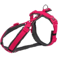 Trixie Premium Trekking Geschirr - fuchsia/grafit - 44–53 cm/20 mm