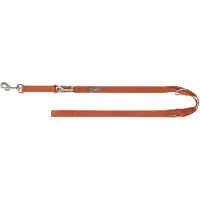 Trixie Hondenriem Premium Verstelbaar Roest Bruin - 200X2 Cm