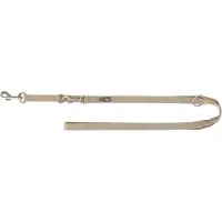 Trixie Hondenriem Premium Verstelbaar Zand Taupe - 200X1 Cm