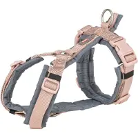 Trixie Premium Trekking Geschirr - blush/grafit - 36–44 cm/15 mm