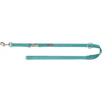 Trixie Hondenriem Premium Verstelbaar Aqua Blauw - 200X1 Cm