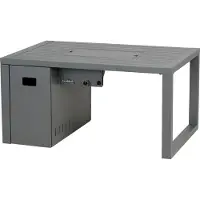 Buschbeck Loungetisch 'Lagos', grau, ca. 115 x 75 x H58 cm
