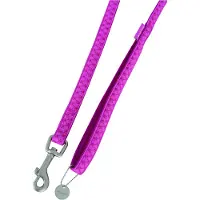 MACLEATHER Hundeleine 120 cm Kunstleder rosa