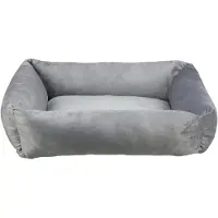 Trixie Hundekorb Lionel Recycled Eckig Grau