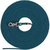 Trixie Schleppleine Trigger-Snap-Hook S-M, 15 m, Petrol