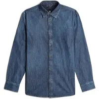 G-Star Langarmshirt "Clean Slim Hemd"
