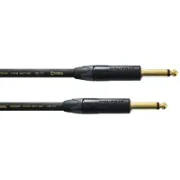 Cordial Instrumentenkabel CSI 9 PP-GOLD 9m NEUTRIK 2 x Klinke 6,3 mm mono - Instrumentenkabel