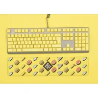 Mionix MNX-05-27001-DE, Tastaturkappe, Acrylnitril-Butadien-Styrol (ABS), Gelb
