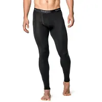 Woolpower Funktionsunterwäsche Long Johns Lite Blau Herren-XL