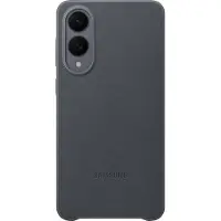 Samsung Original Galaxy S25 Edge Hülle - Kunstleder - Backcover/Hard Case - Schwarz
