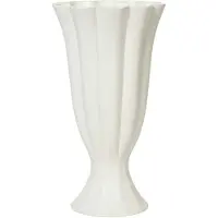 Broste Copenhagen Heli Vase Cream L Ø17 cm x H30 cm